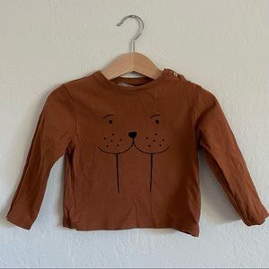 Emile et Ida Brown Walrus Shirt